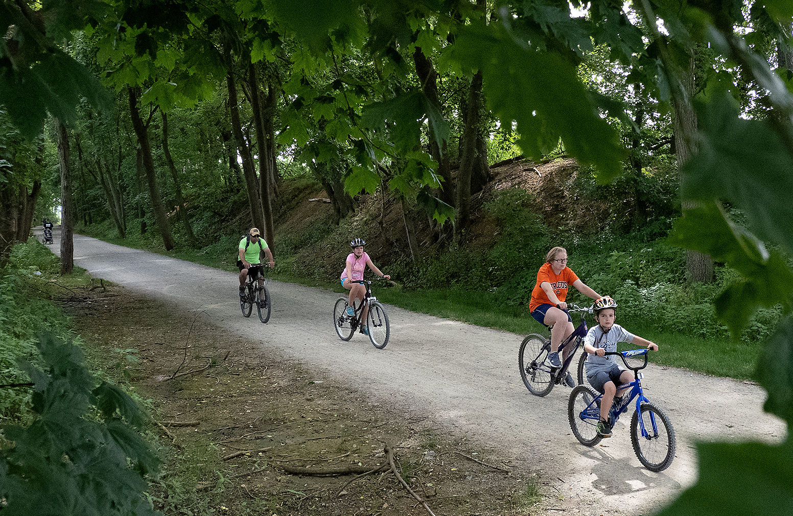 Biking on the Warwick-to-Ephrata Rail-Trail in PA
